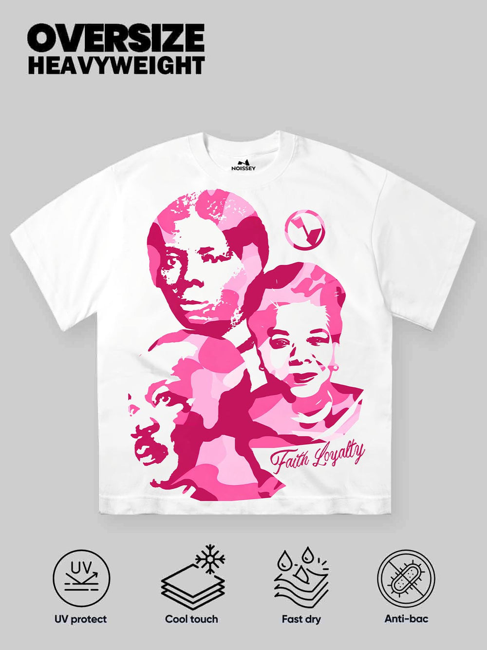 Empowerment Pembe Portre Unisex Tişört
