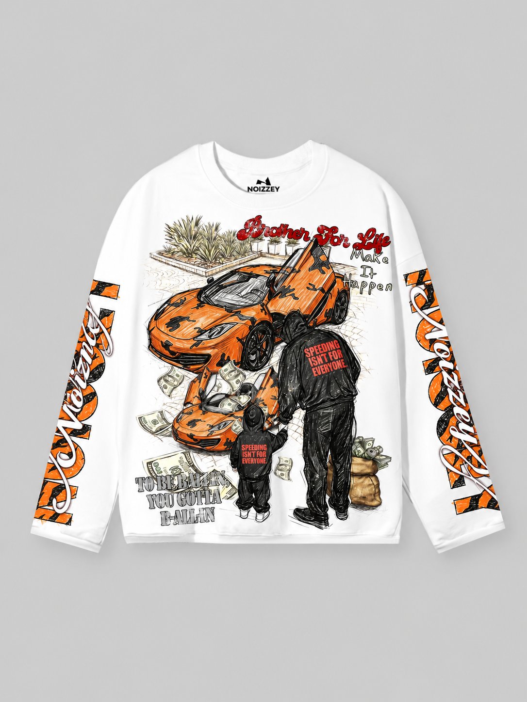 Ömür Boyu Kardeş Unisex Uzun Kollu Tişört