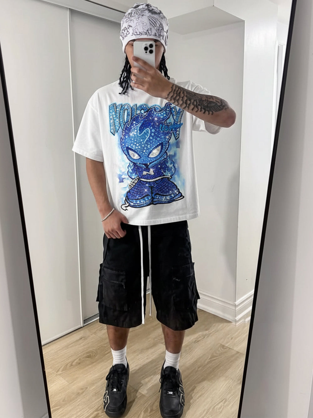 BLUE ICE FLAME Unisex Tişört