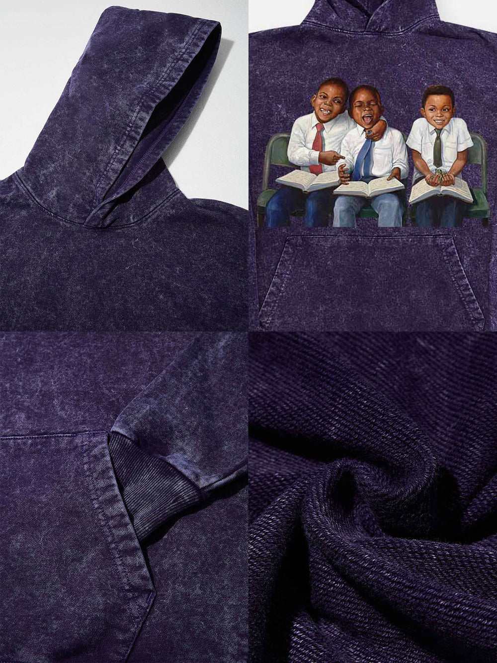 Classroom Unisex Kapüşonlu Sweatshirt