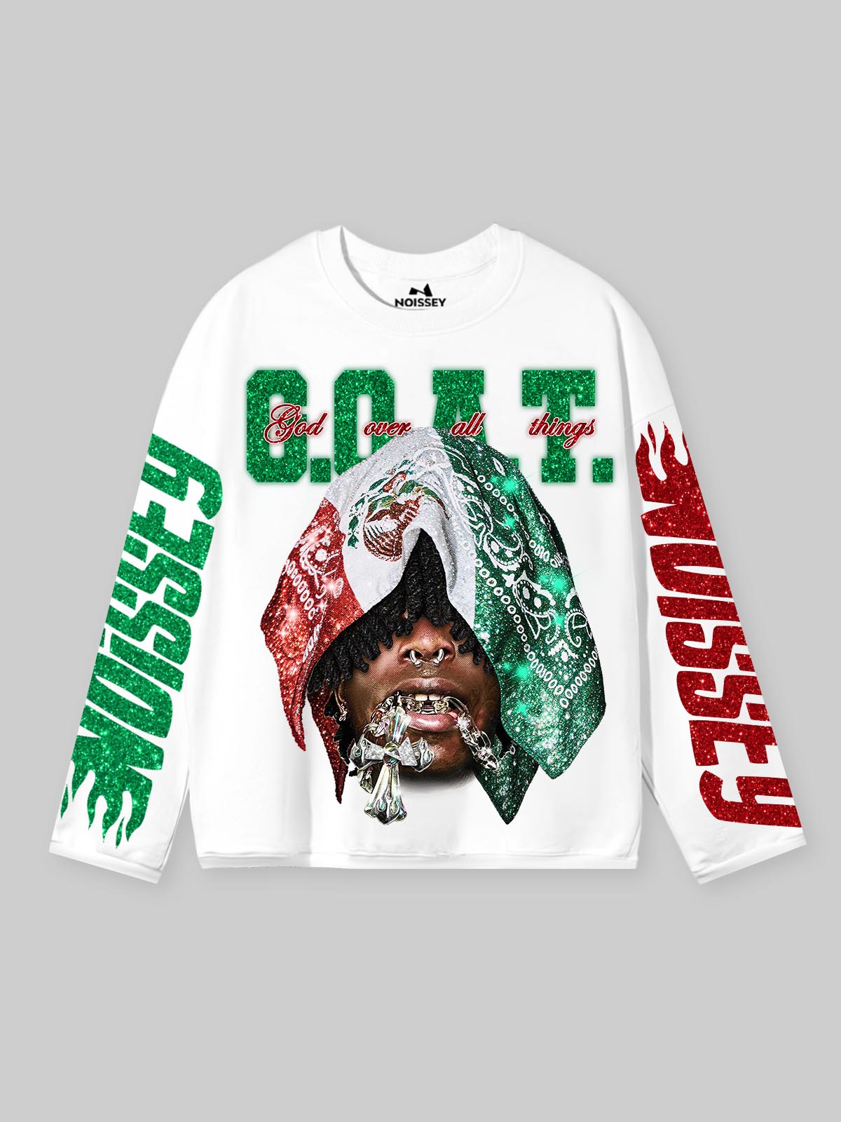 Sovereign G.O.A.T. Unisex Uzun Kollu Tişört