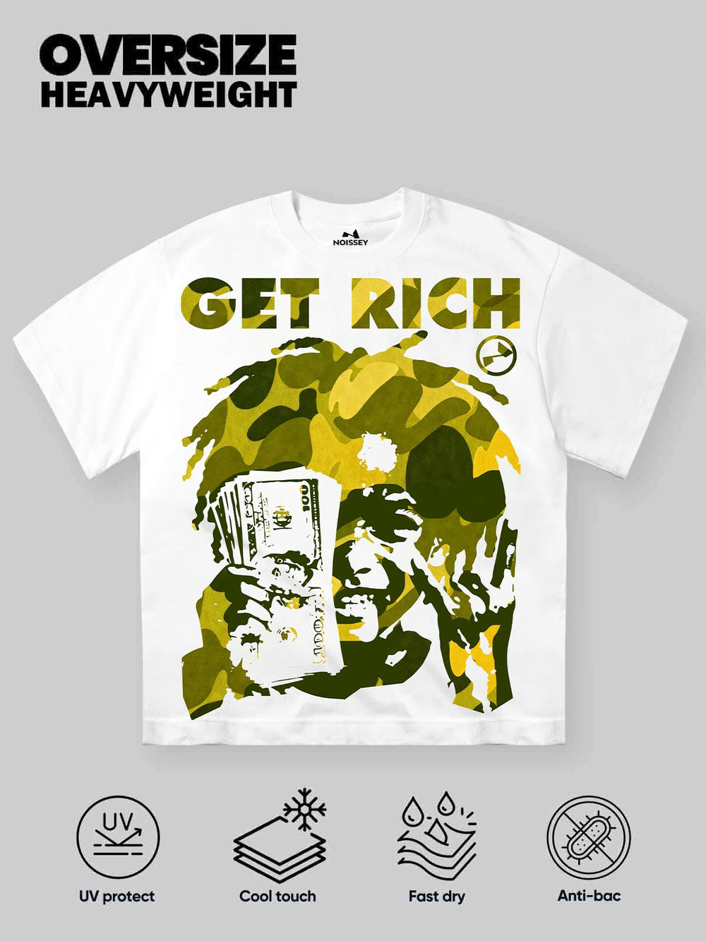 Get Rich Unisex Tişört