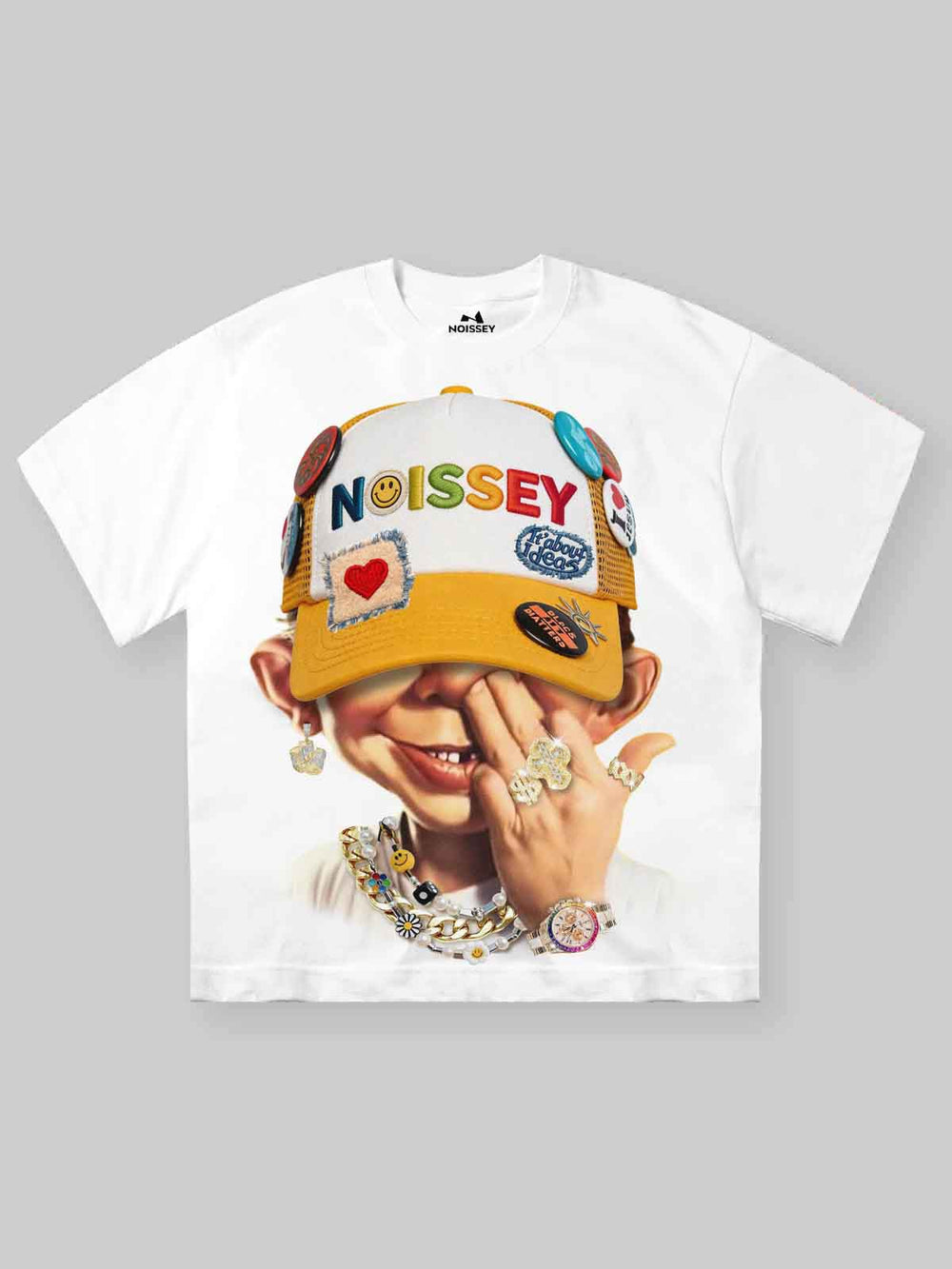 Patchwork Bad Boy Unisex Tişört
