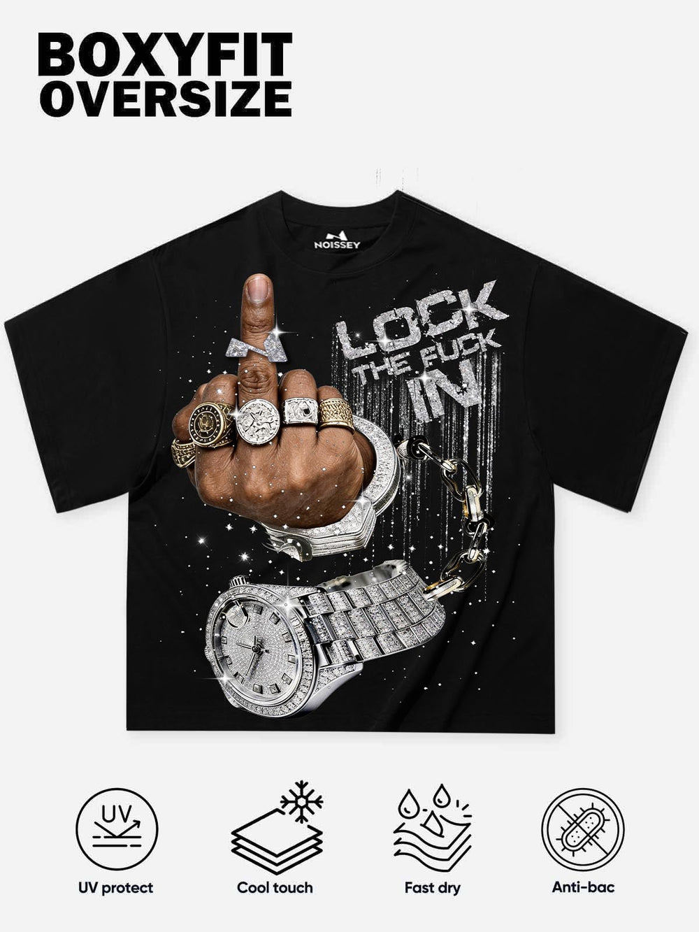 LOCK THE FUCK IN Unisex Tişört