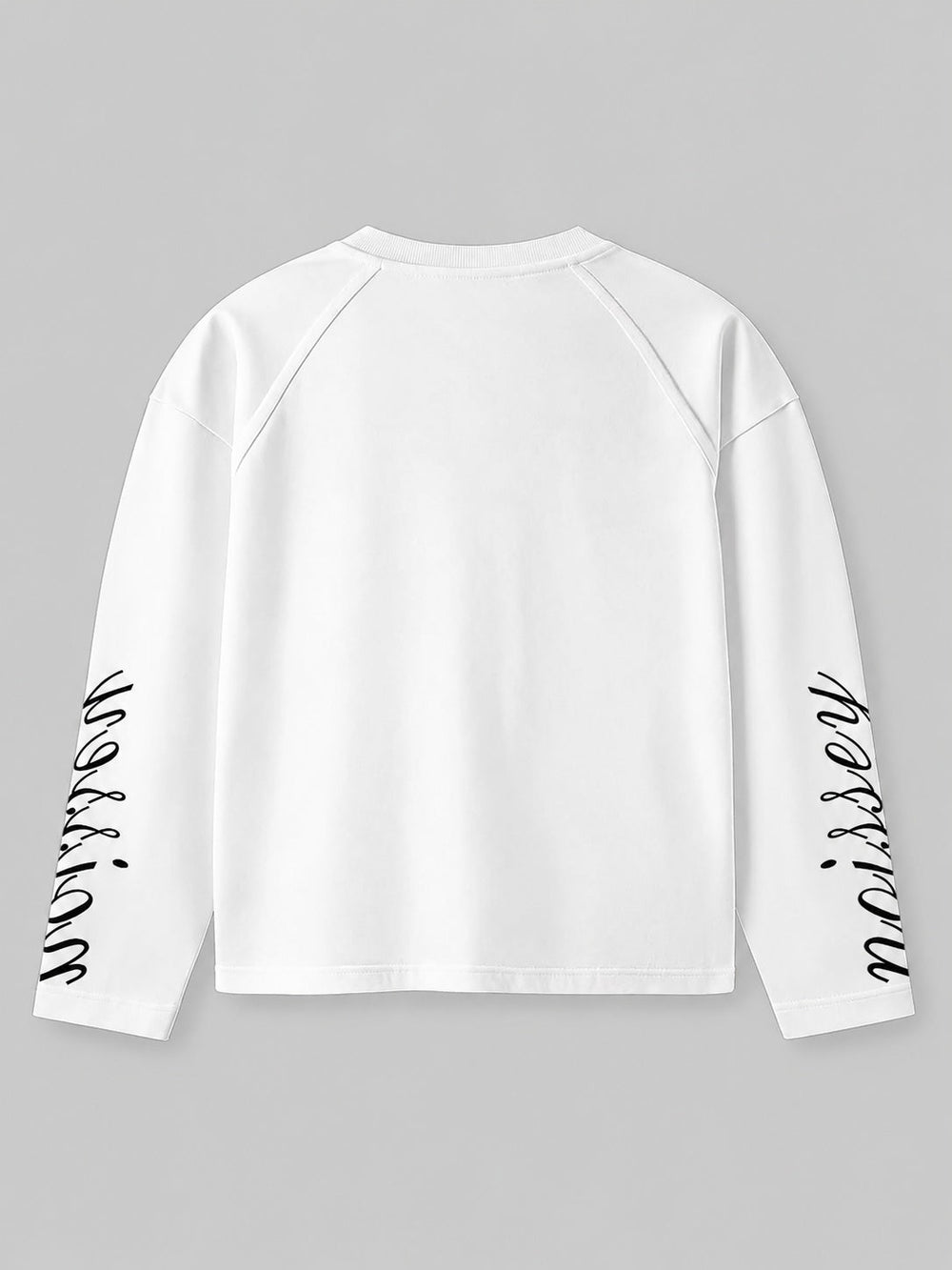 Taşlı Şapka Portre Unisex Uzun Kollu Tişört