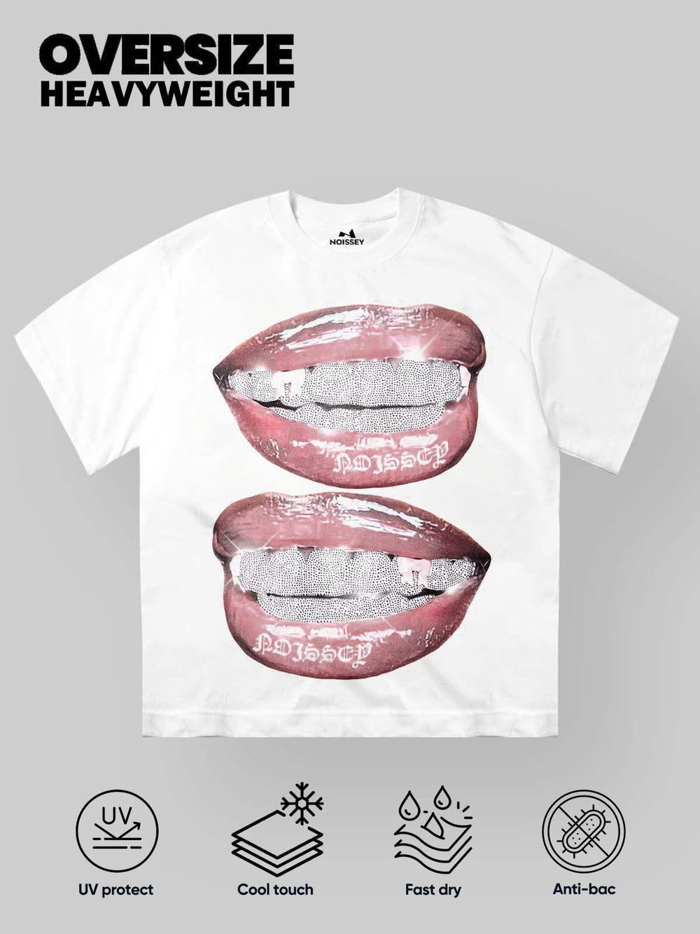 Iced Out 3D Grillz Unisex Tişört