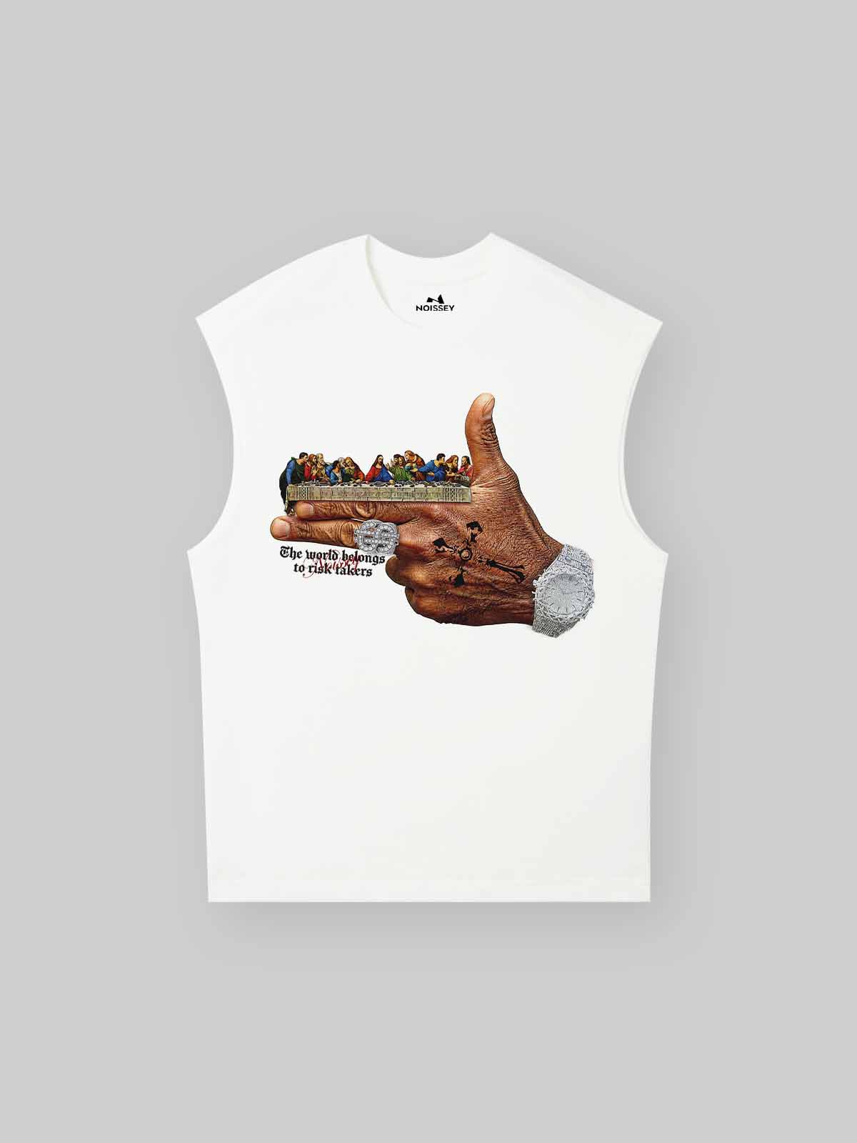 Risk Takers Kırık Beyaz Unisex Atlet