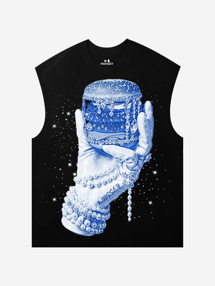 İnci Eldiven Burger Siyah Unisex Atlet