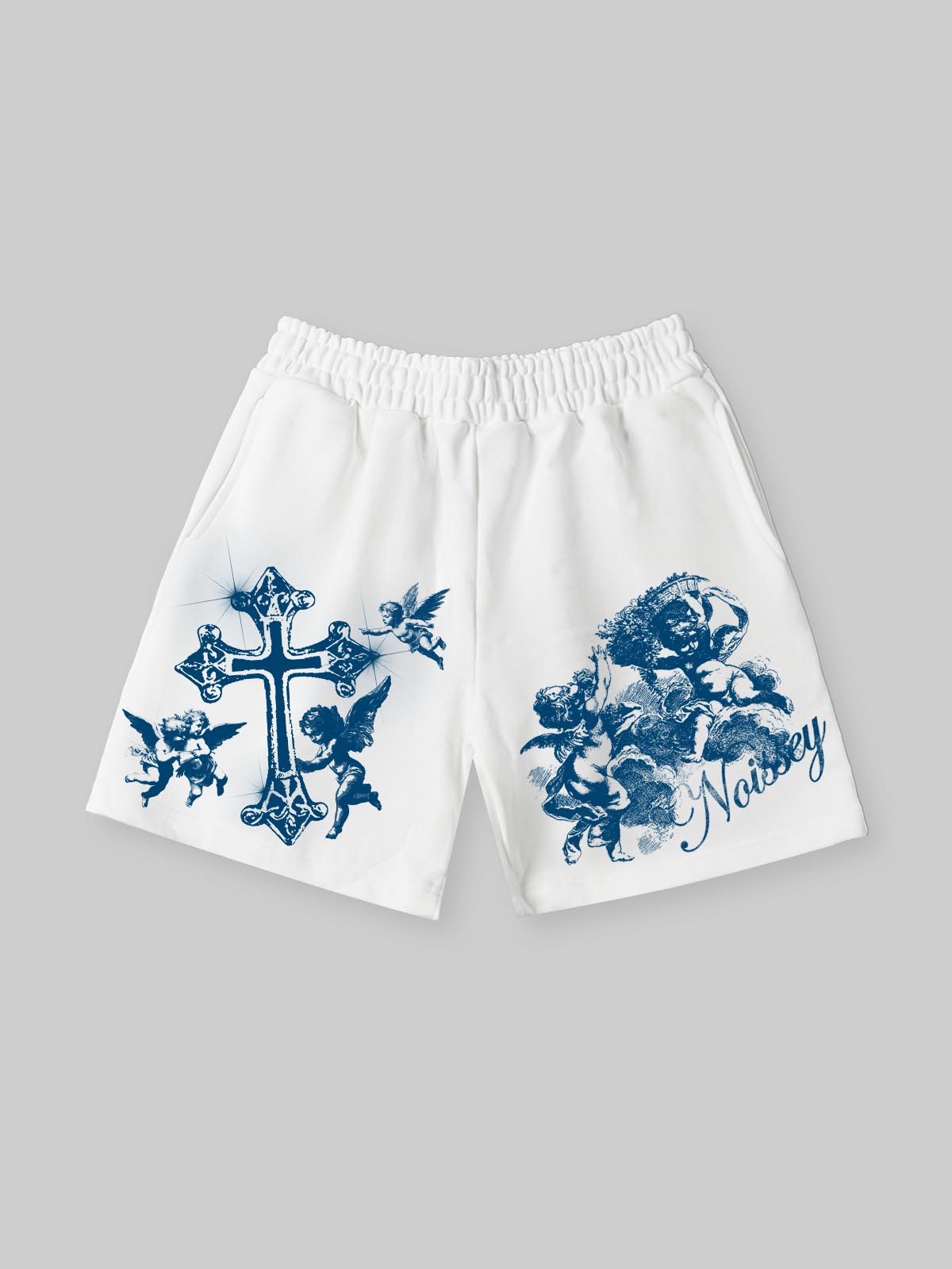 Blue Angel Beyaz Unisex Şort