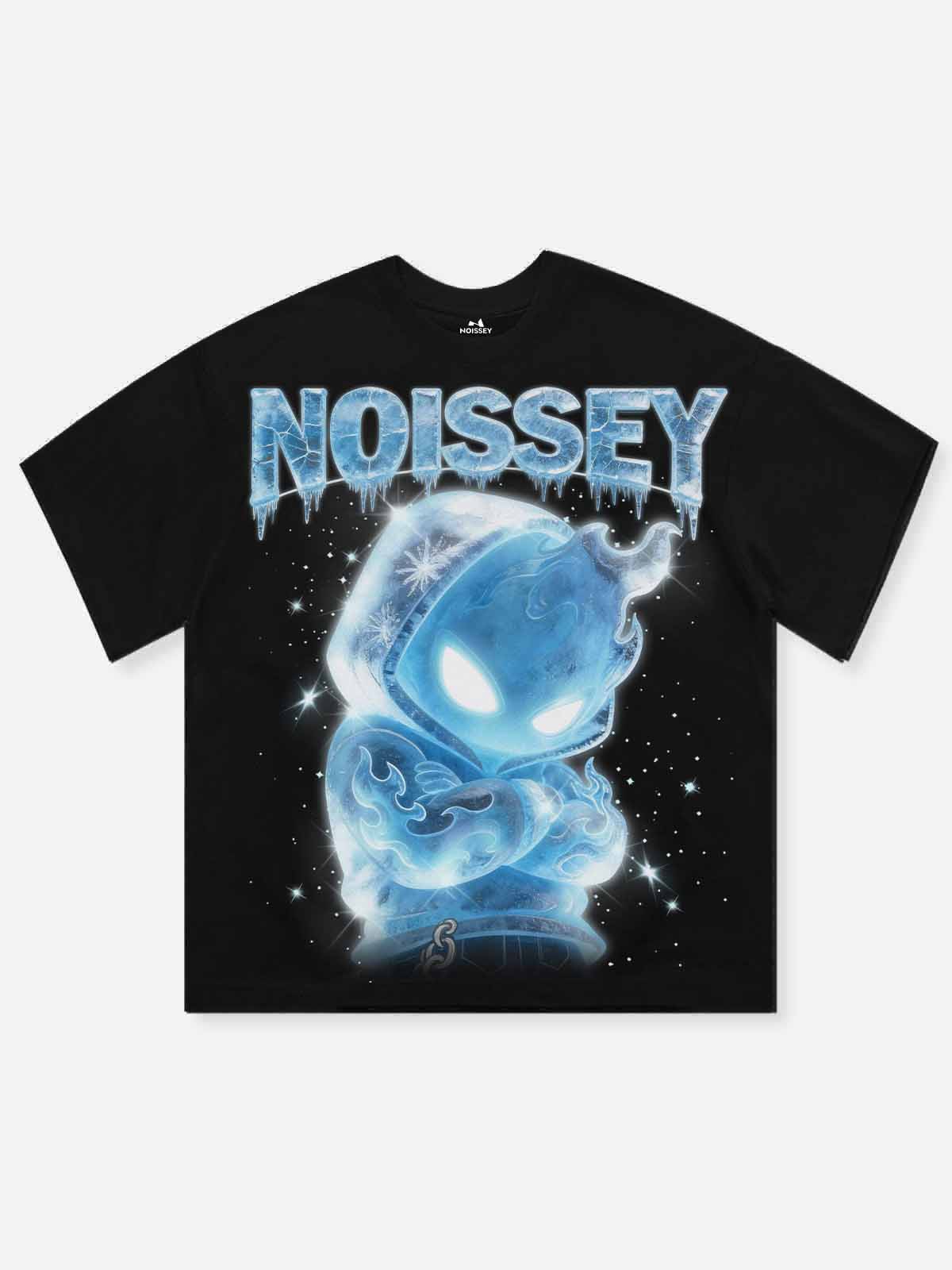 Ice Fire Sprite Oniks Siyah Unisex Tişört