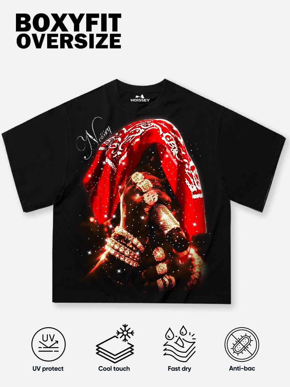 Crimson Legacy Siyah Unisex Tişört