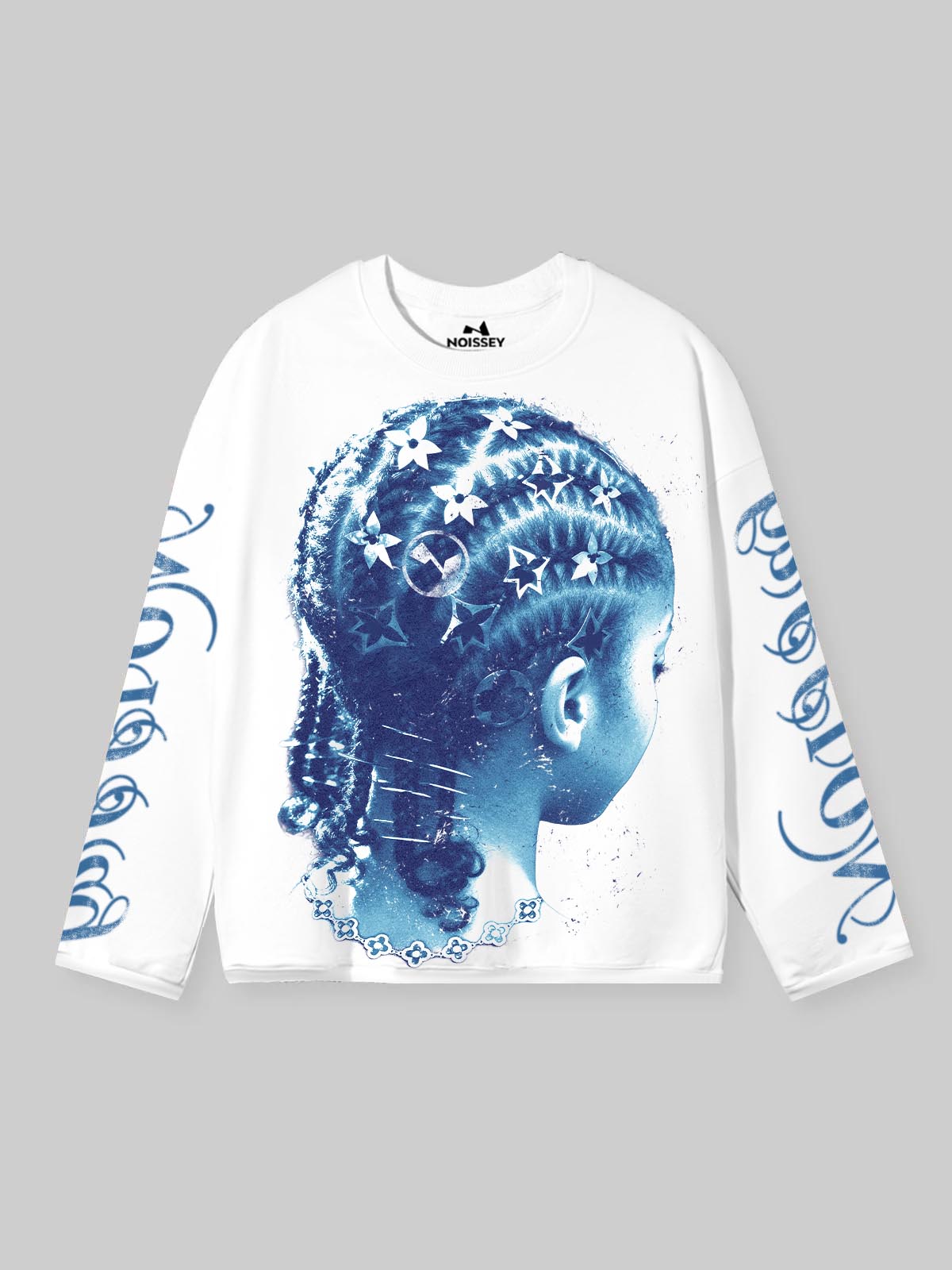 Deep Blue Unisex Uzun Kollu Tişört