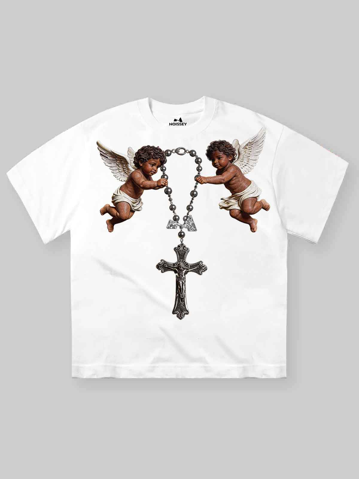 Cherub Divine Faith Beyaz Unisex Tişört