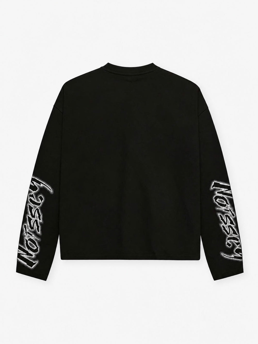WALK THE TALK Siyah Unisex Uzun Kollu Tişört