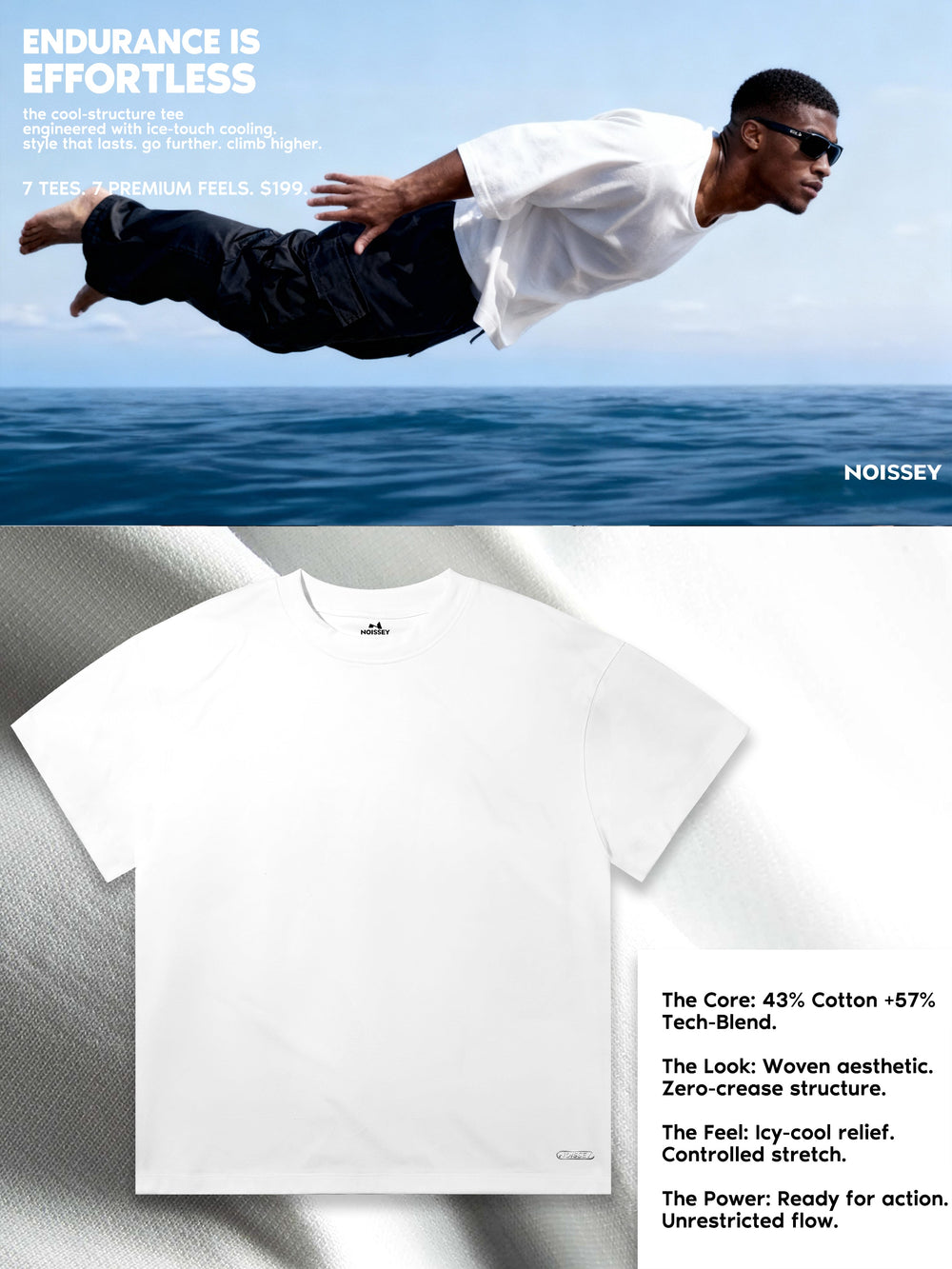 T.03 Ice Structure Unisex Tişört
