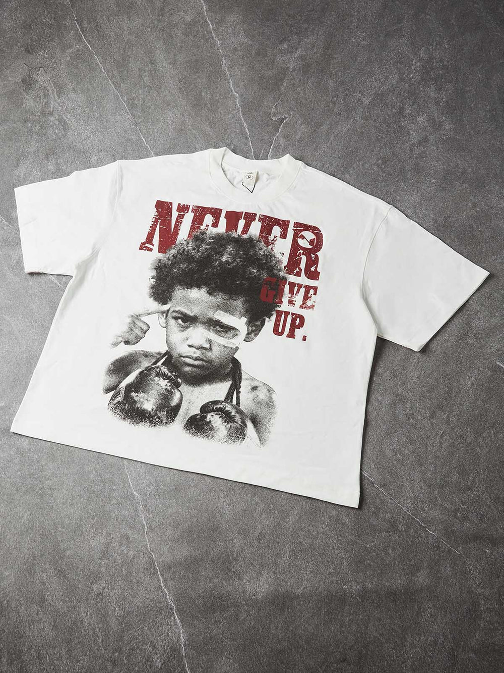 Never Give Up Unisex Tişört