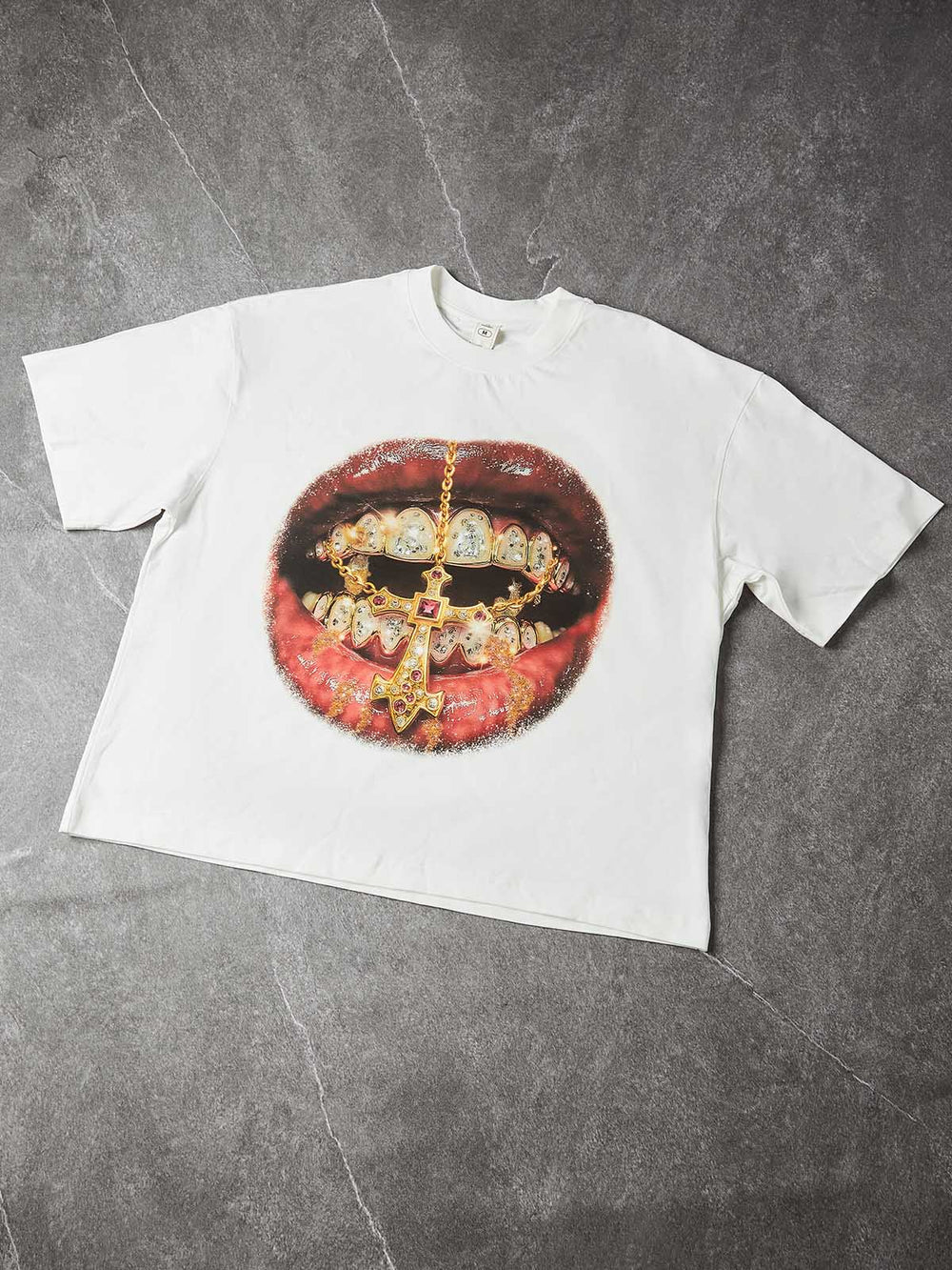 Golden Cross Grills Beyaz Unisex Tişört