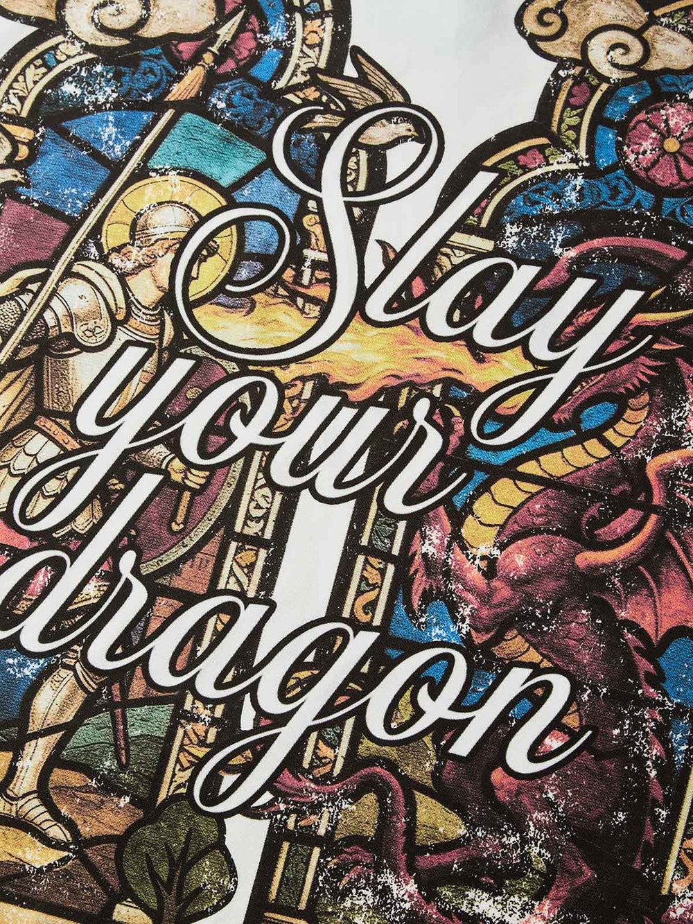 Slay Your Dragon Unisex Uzun Kollu Tişört