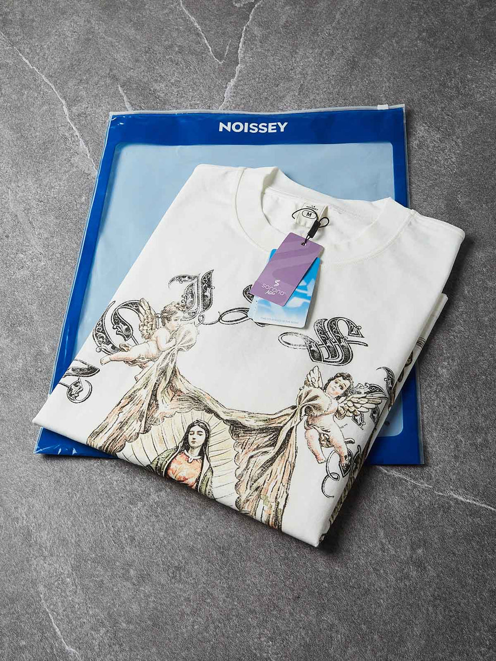 Virgin Mary & Cherubs Beyaz Unisex Tişört