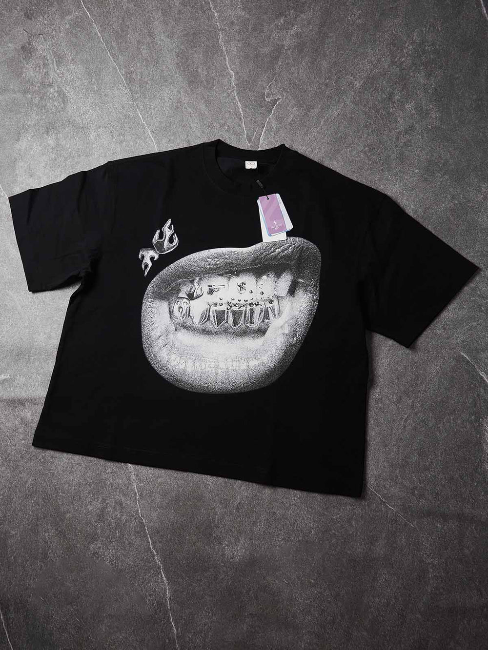 Gun & Dice Siyah Unisex Tişört