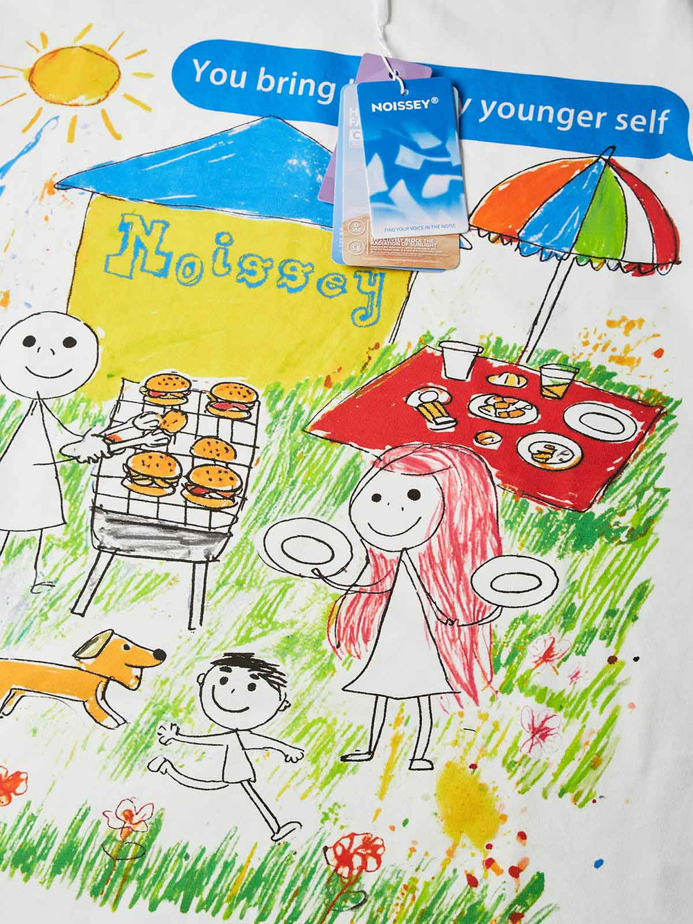 Younger Self Beyaz Unisex Tişört