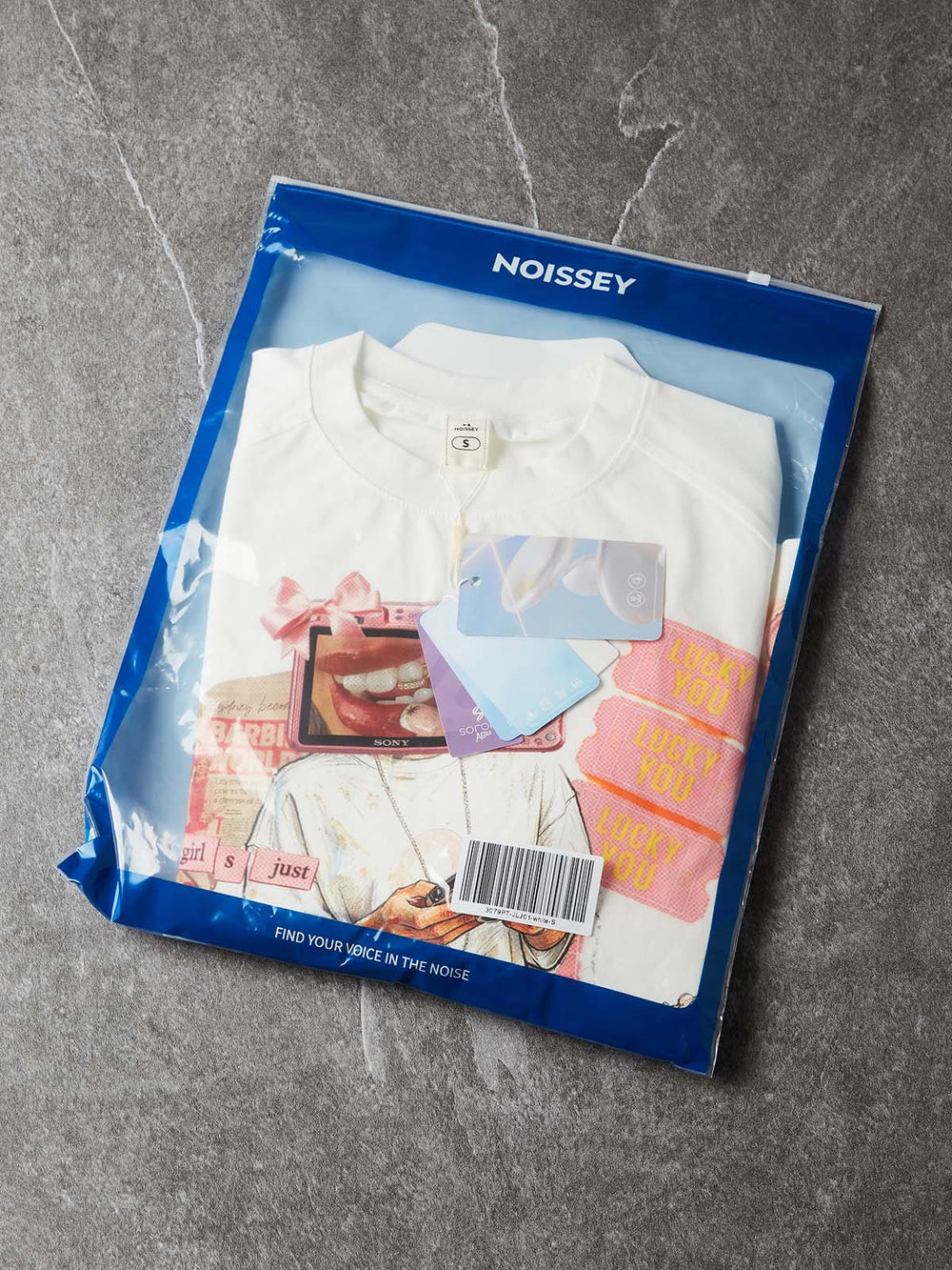 Pembe Kamera Kız Beyaz Unisex Uzun Kollu Tişört