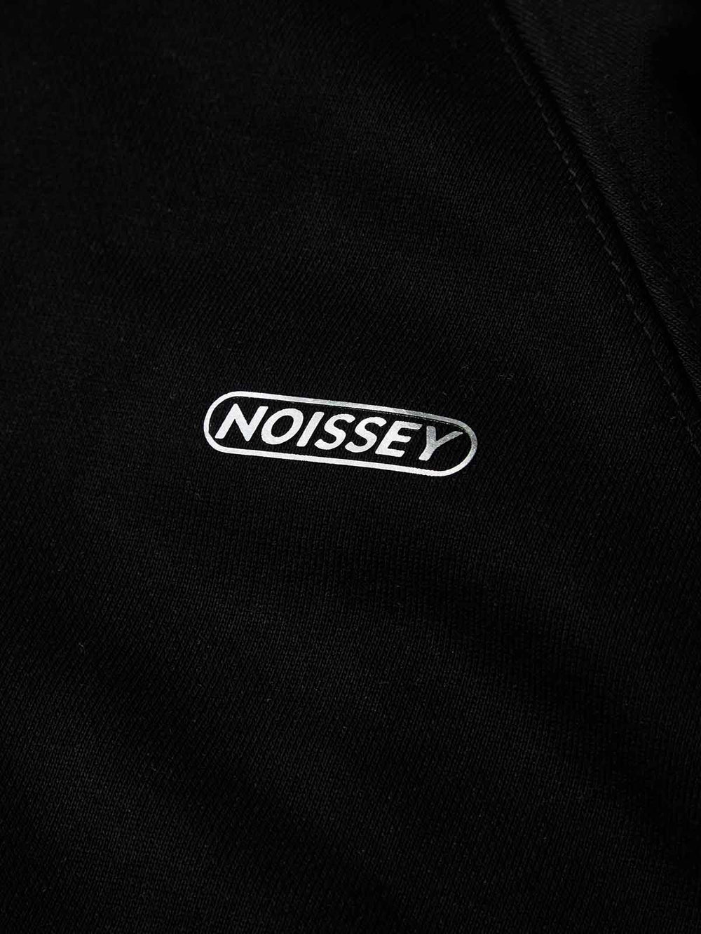 Basic Siyah Unisex Fermuarlı Sweatshirt