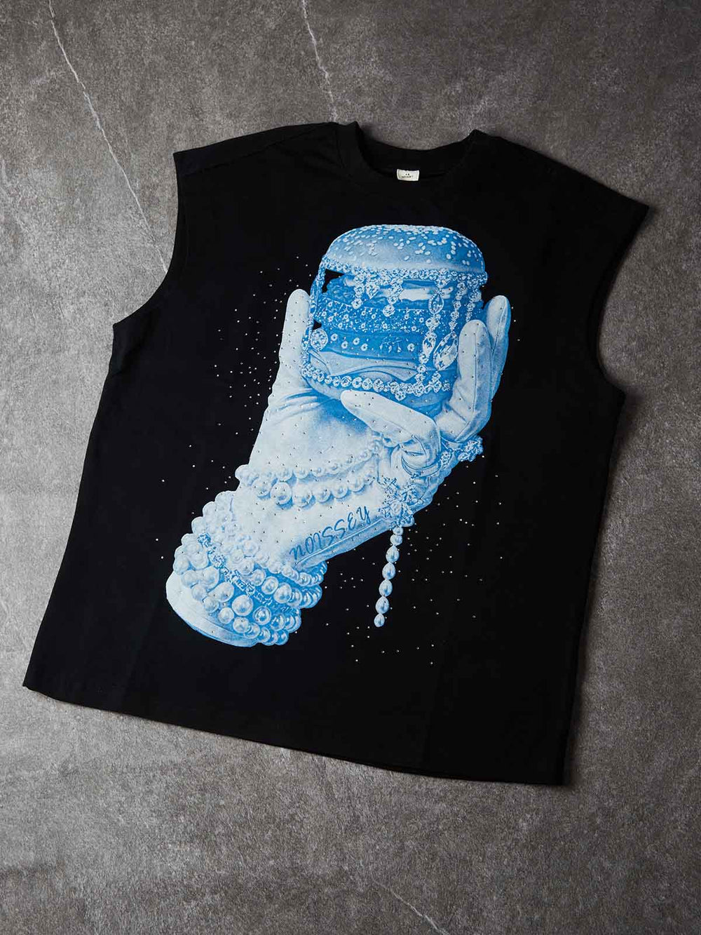 İnci Eldiven Burger Siyah Unisex Atlet
