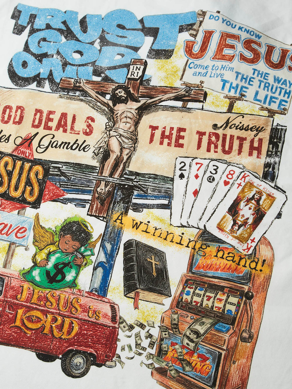 God Deals The Truth Unisex Tişört