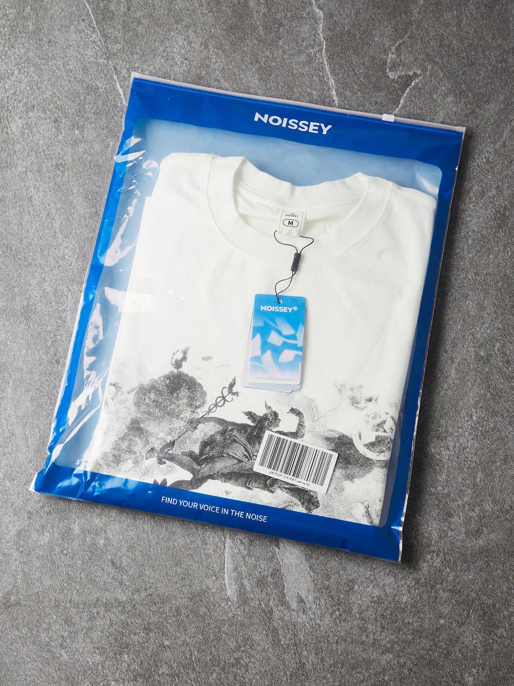 Divine Herald Beyaz Unisex Uzun Kollu Tişört