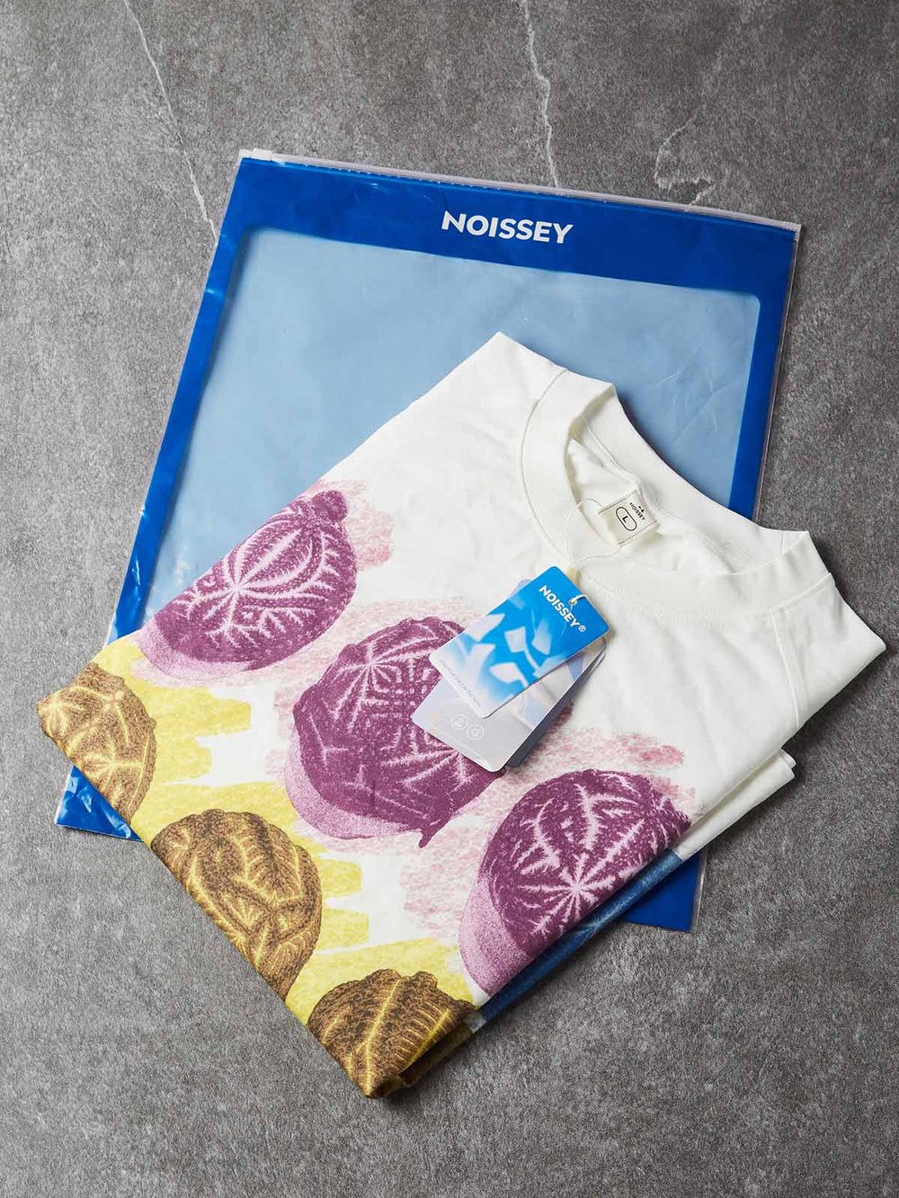 Örgülü Portre Beyaz Unisex Uzun Kollu Tişört