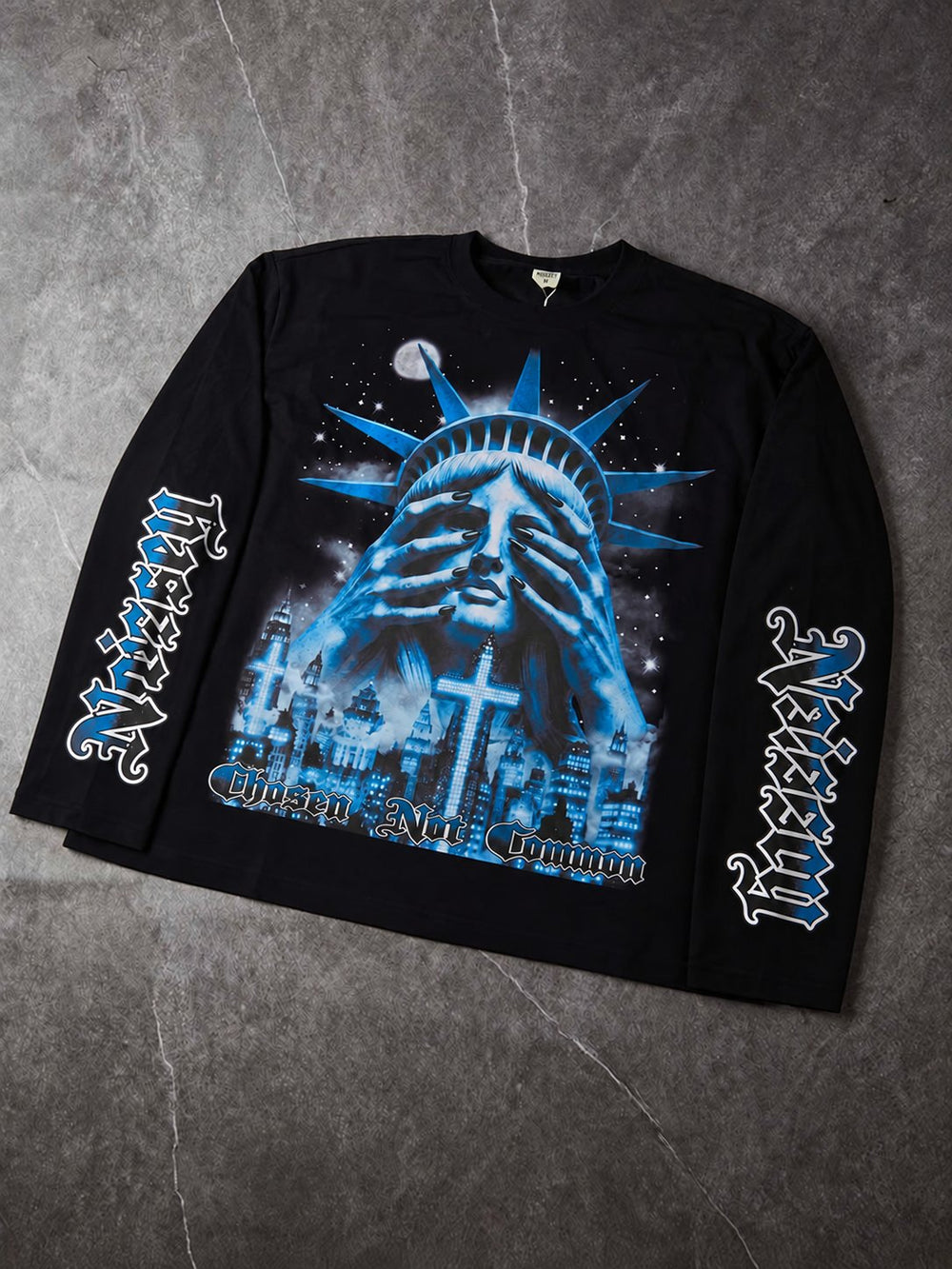 Gothic Nocturne Unisex Uzun Kollu Tişört