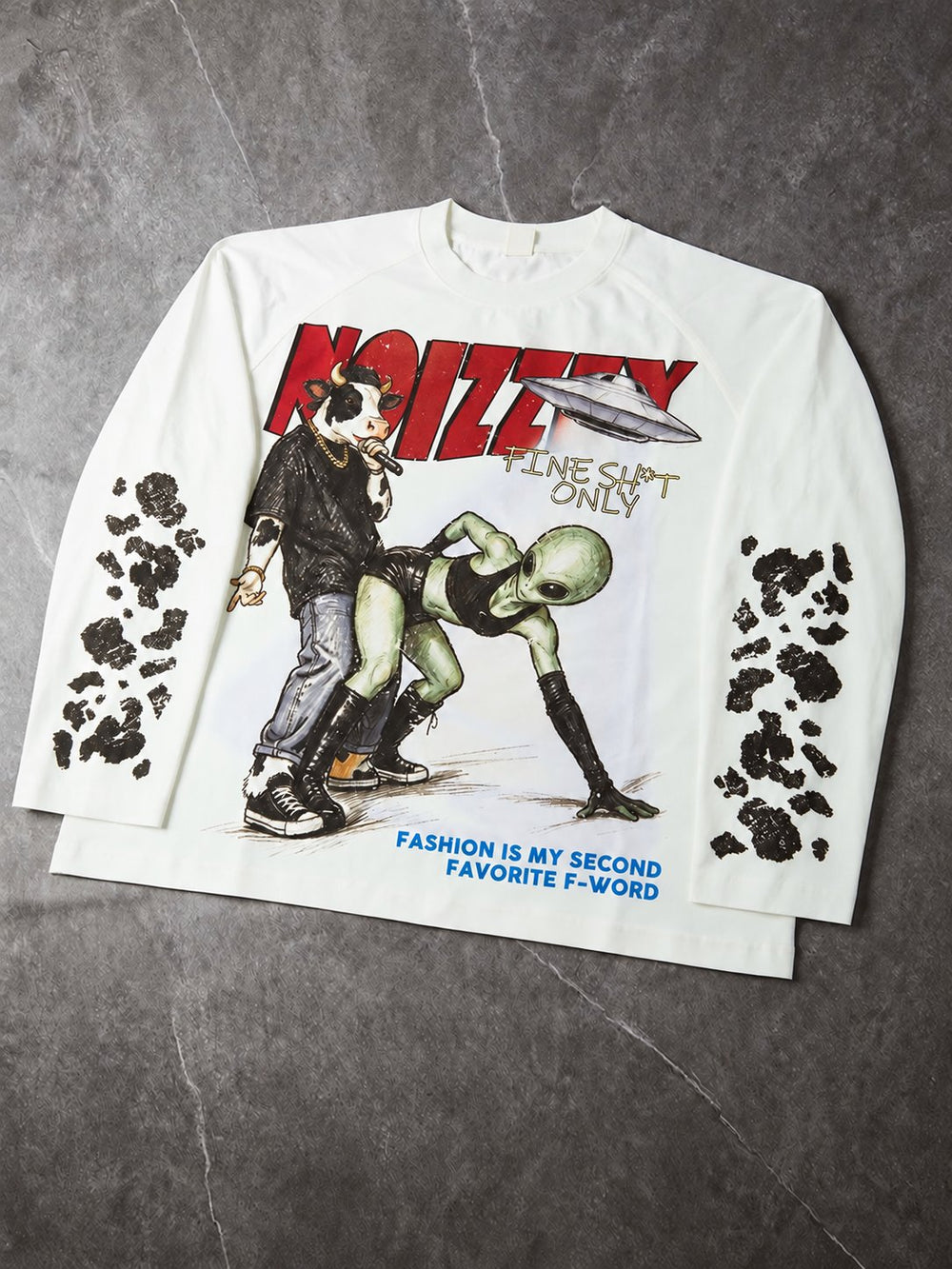 Alien & Bull Unisex Uzun Kollu Tişört