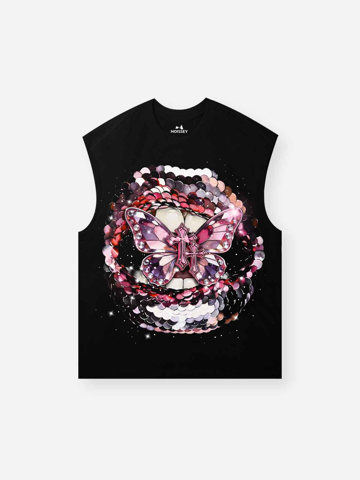 Pink Butterfly Unisex Atlet