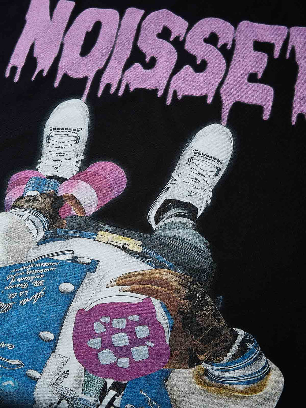 First-Person Game Interface Character Print Unisex Tişört