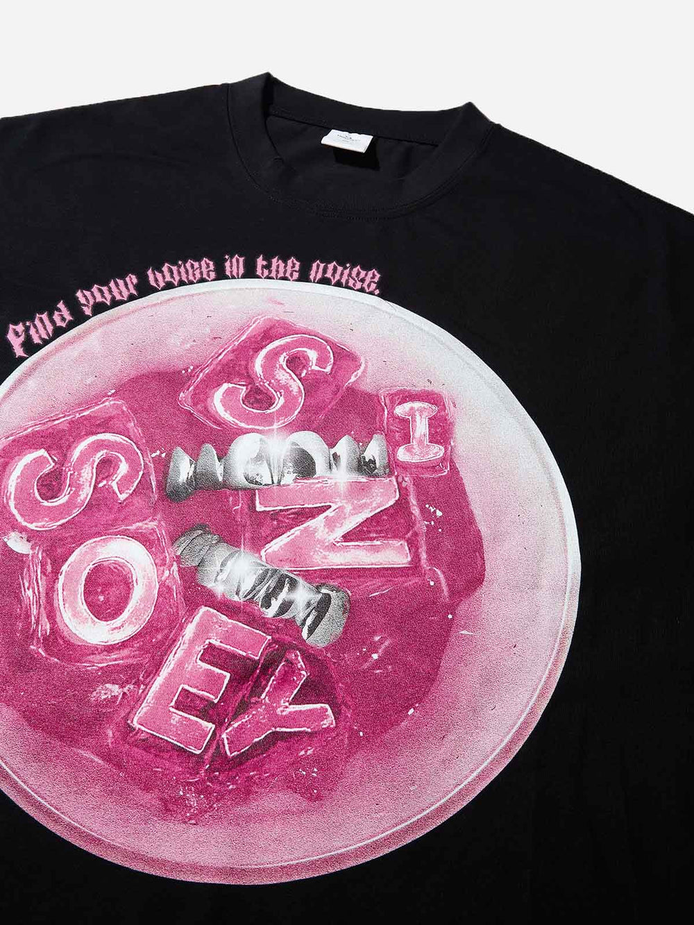 Pembe Buzlu İçecek Unisex Tişört