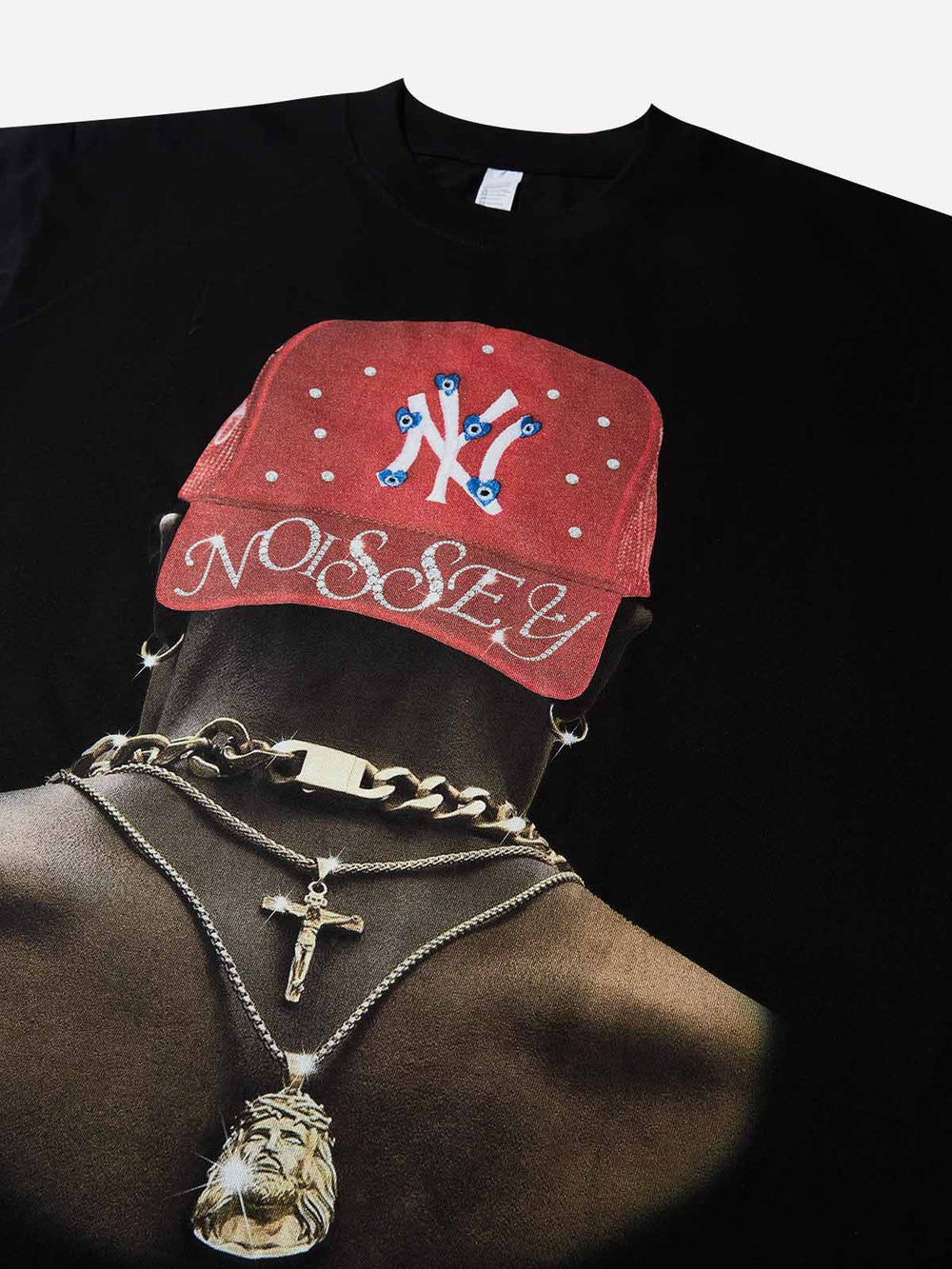 Hip Hop Sırt Unisex Uzun Kollu Tişört