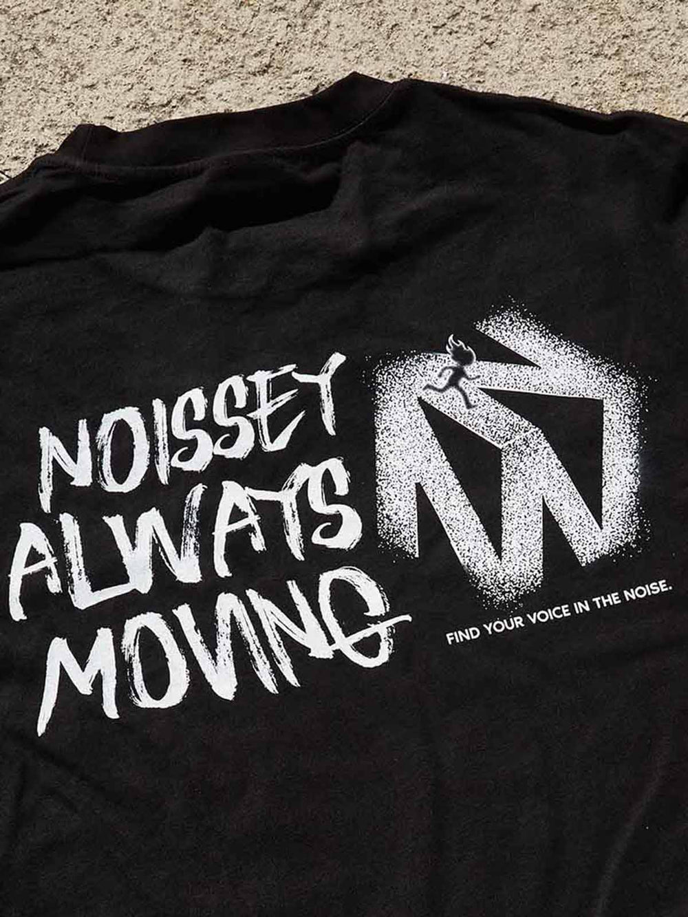 Always Moving Siyah Unisex Tişört