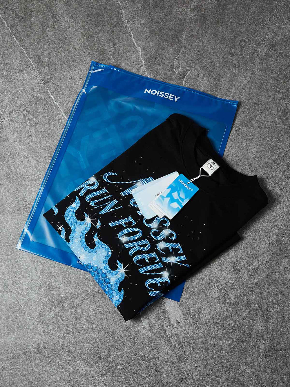 RUN FOREVER Siyah Unisex Tişört