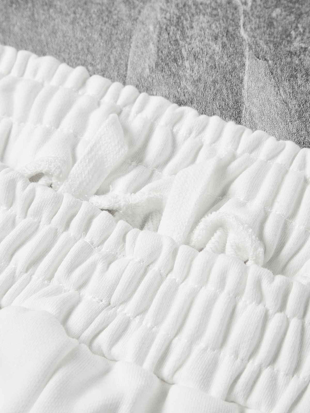 ICE FLAME Beyaz Unisex Şort
