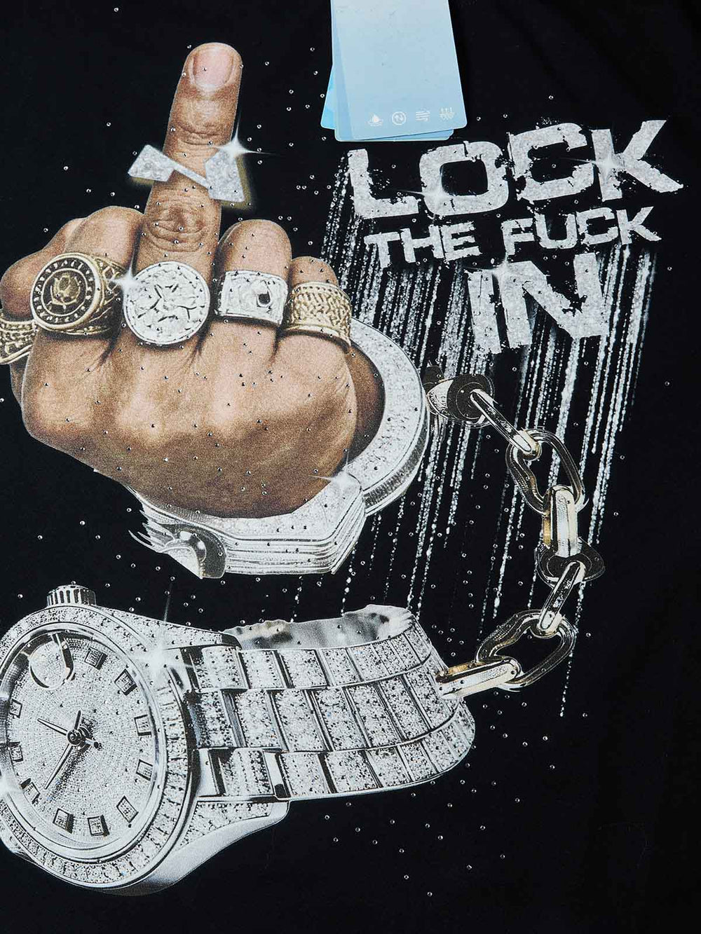 LOCK THE FUCK IN Unisex Tişört