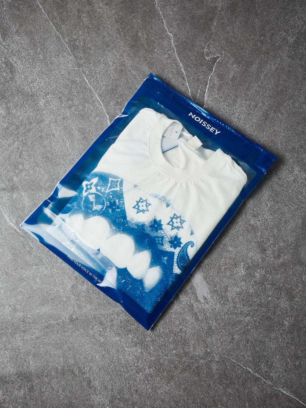 Mavi Bandana Grillz Unisex Tişört