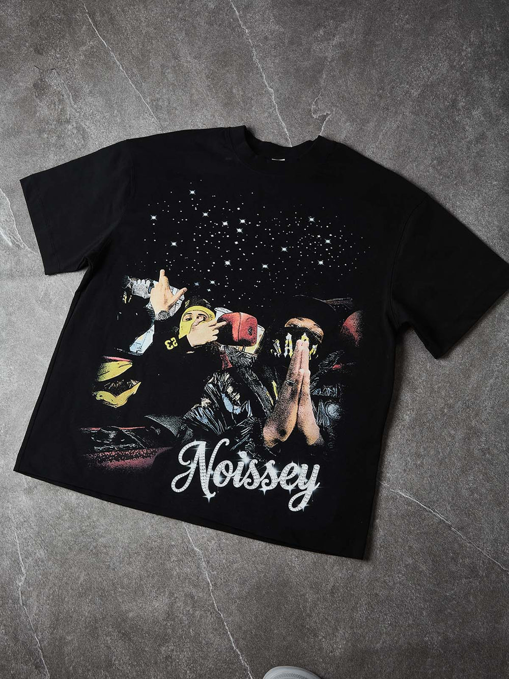 Luxury Brotherhood Siyah Unisex Tişört