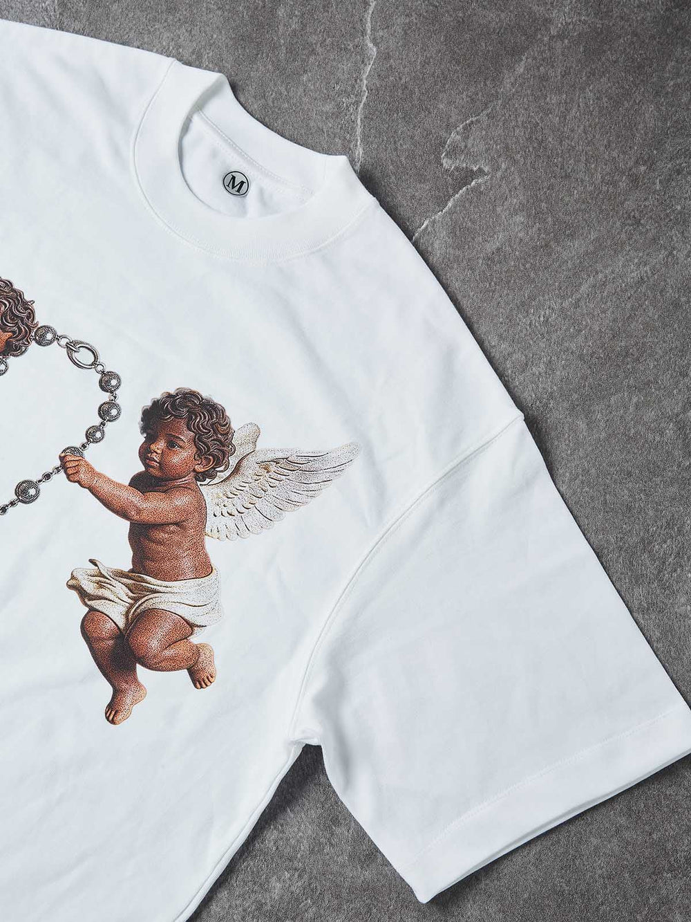 Cherub Divine Faith Beyaz Unisex Tişört