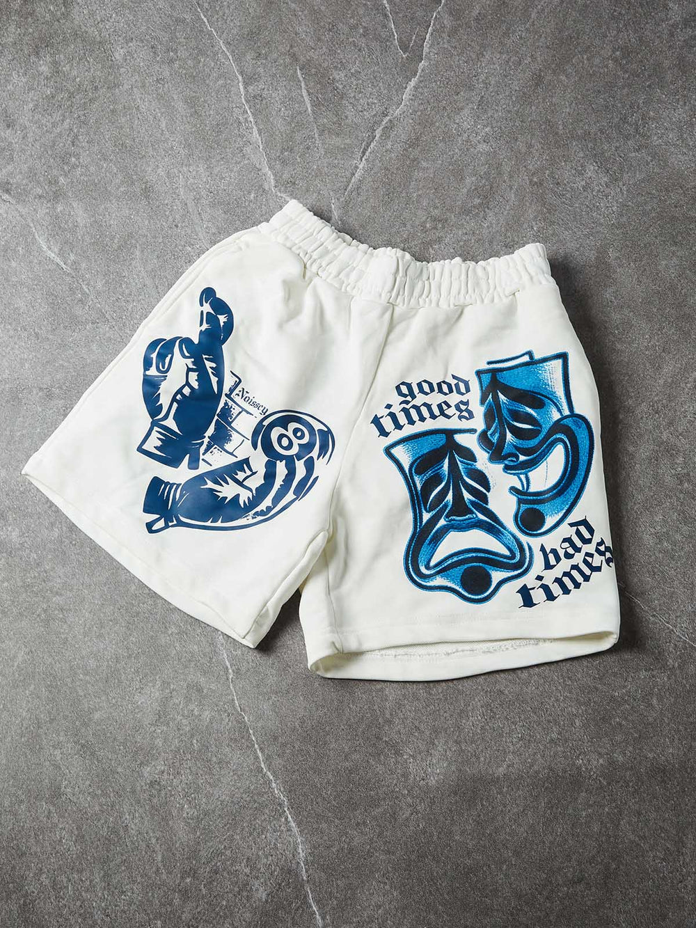 Good Times Bad Times Beyaz Unisex Şort