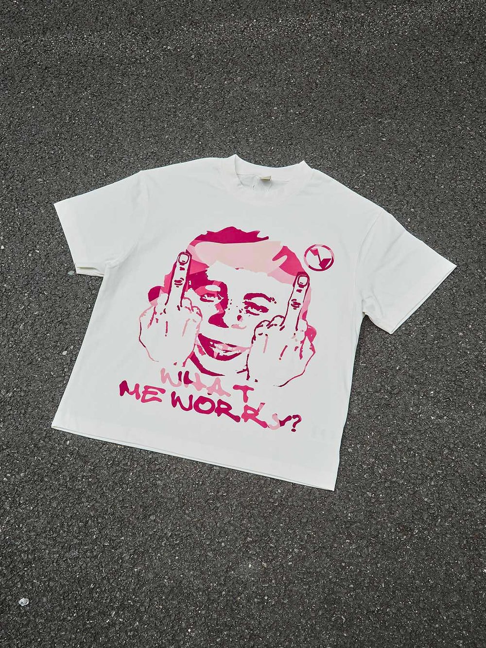 What Me Worry Kamuflaj Unisex Tişört