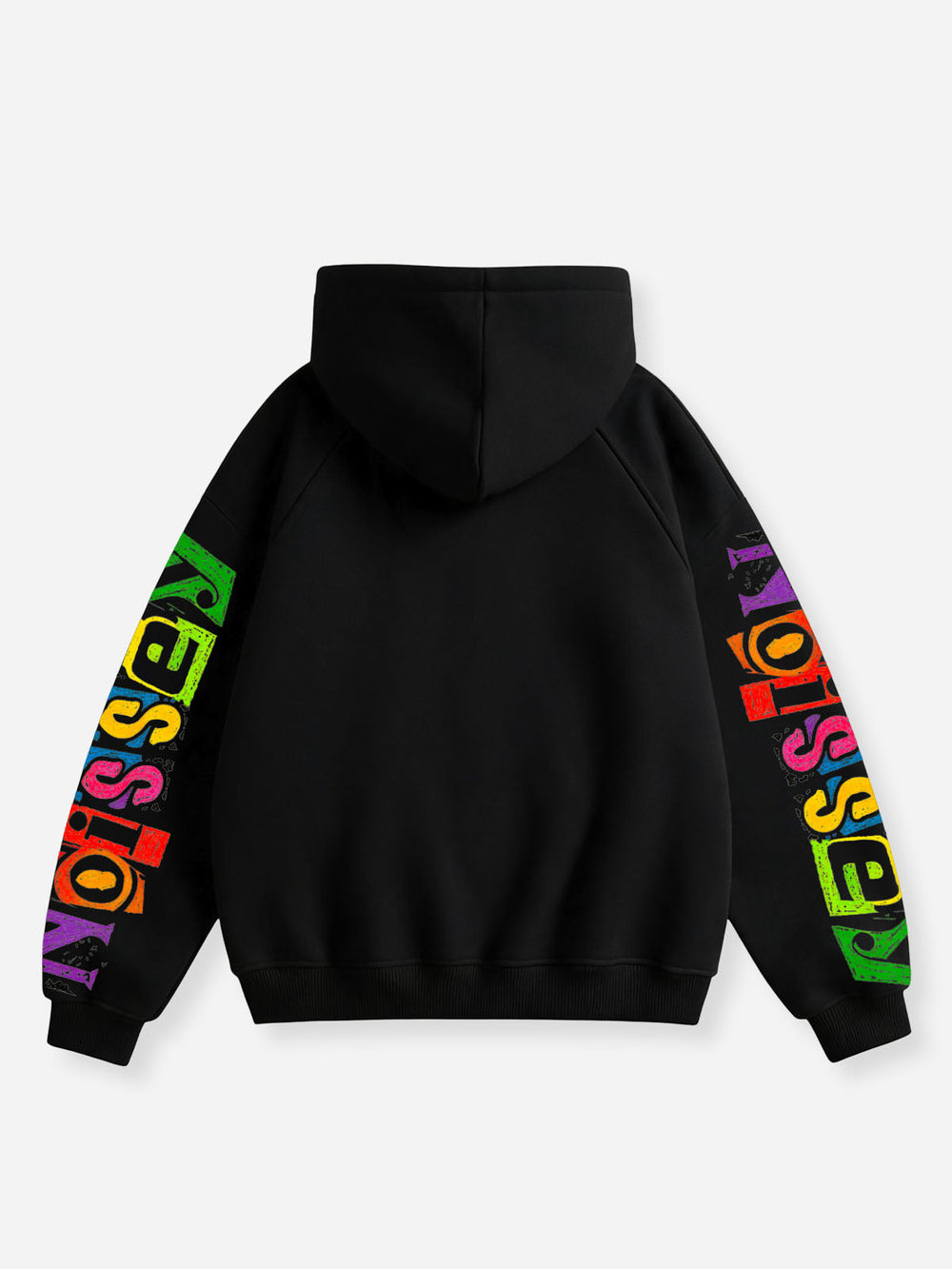 Çiçekli Hayalperest Unisex Fermuarlı Sweatshirt