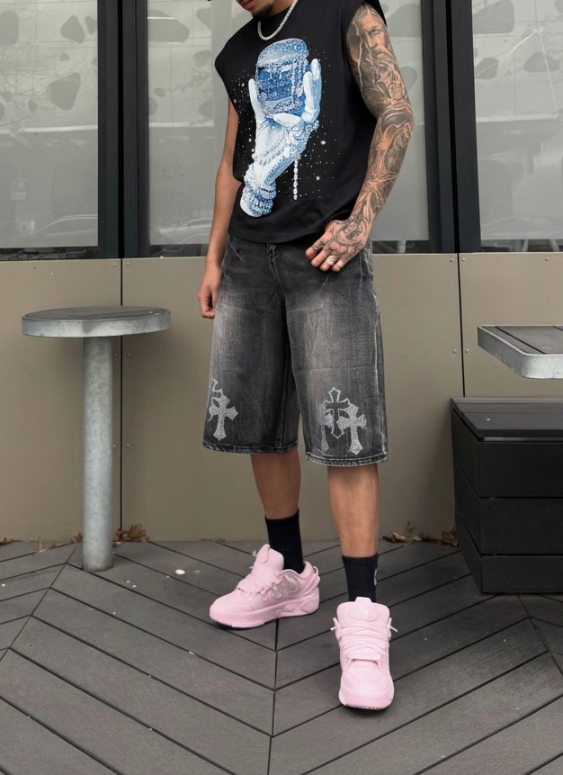 İnci Eldiven Burger Siyah Unisex Atlet