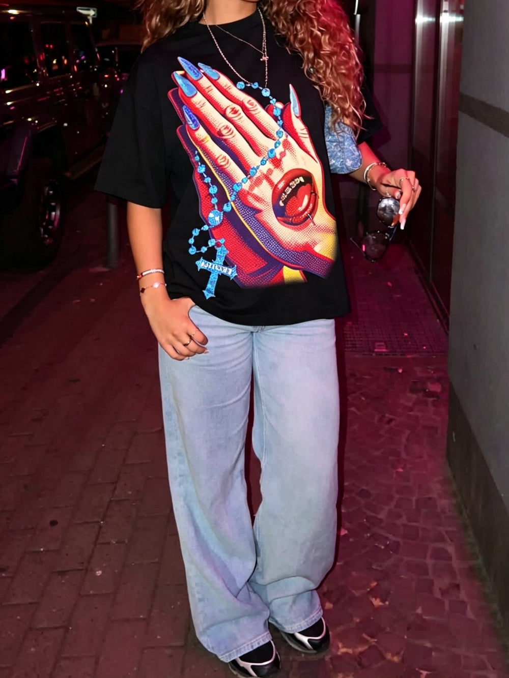Dua Eden Eller Siyah Unisex Tişört