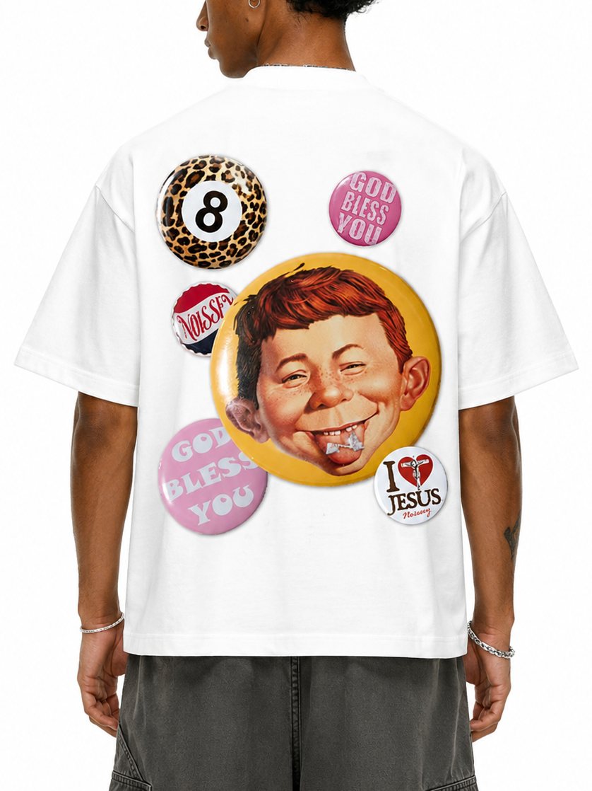 Patchwork Bad Boy Unisex Tişört